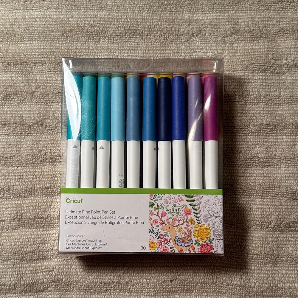 😎SOLD ELSEWHERE😎FOUR PACK Cricut® Ultimate Fine Point Pen set/bundle